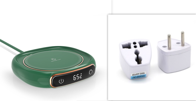 Smart Heated Coffee Mug Warmer Coaster With Auto Shut-Off