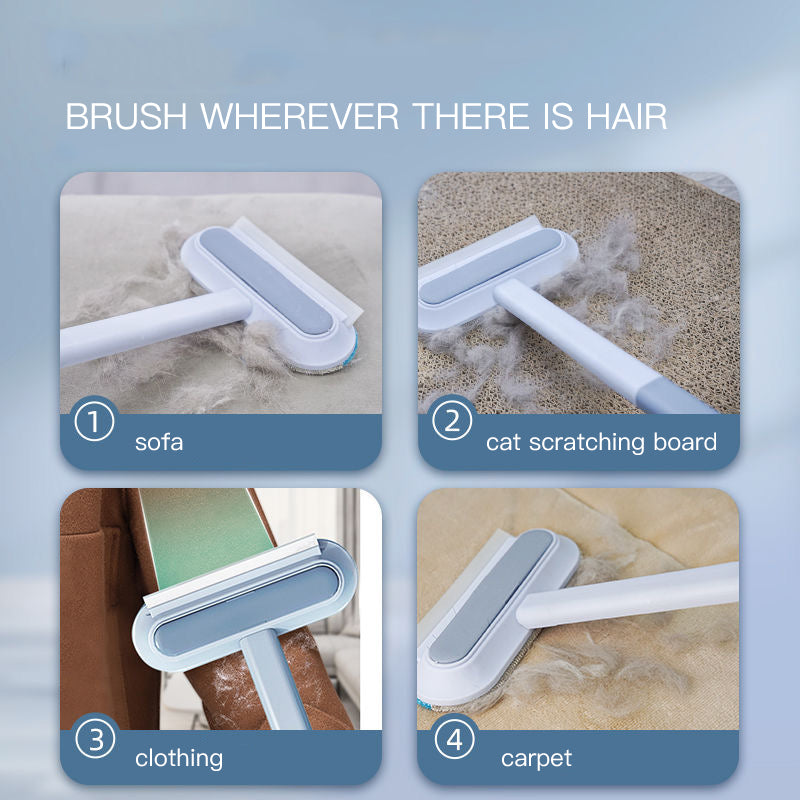 4 In 1 Pet Hair Remover Brush For Dogs, Cats And Screens