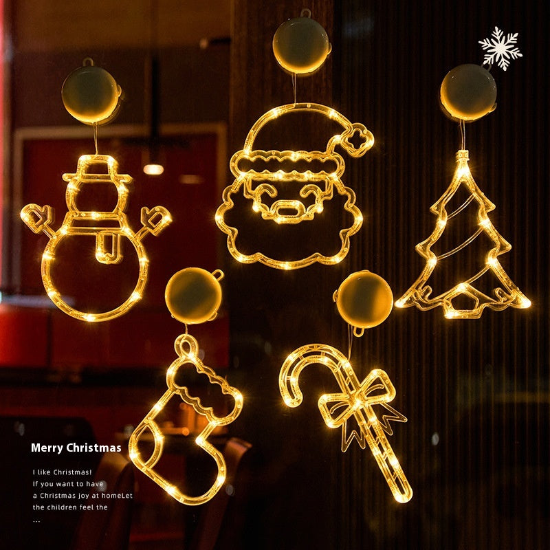 Christmas LED Atmosphere Decorative Lights in Festive Shapes