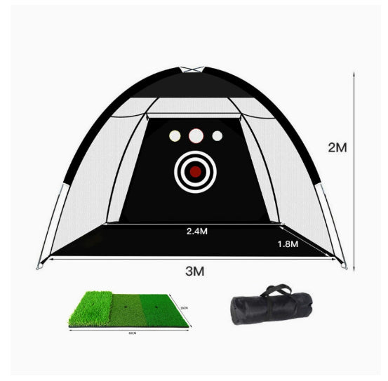 Foldable Golf Practice Net Tent for Garden and Backyard Training