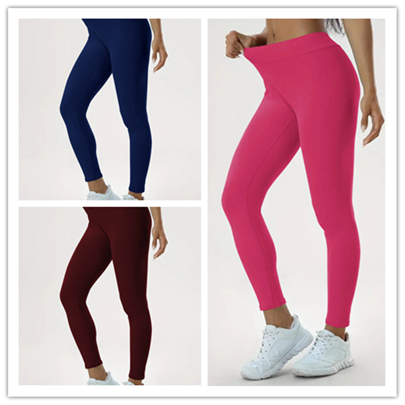 Women's High Waist Yoga Leggings With Lift And High Stretch