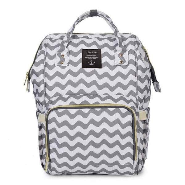 Large Capacity Mummy Nappy Bag with Bottle Pockets