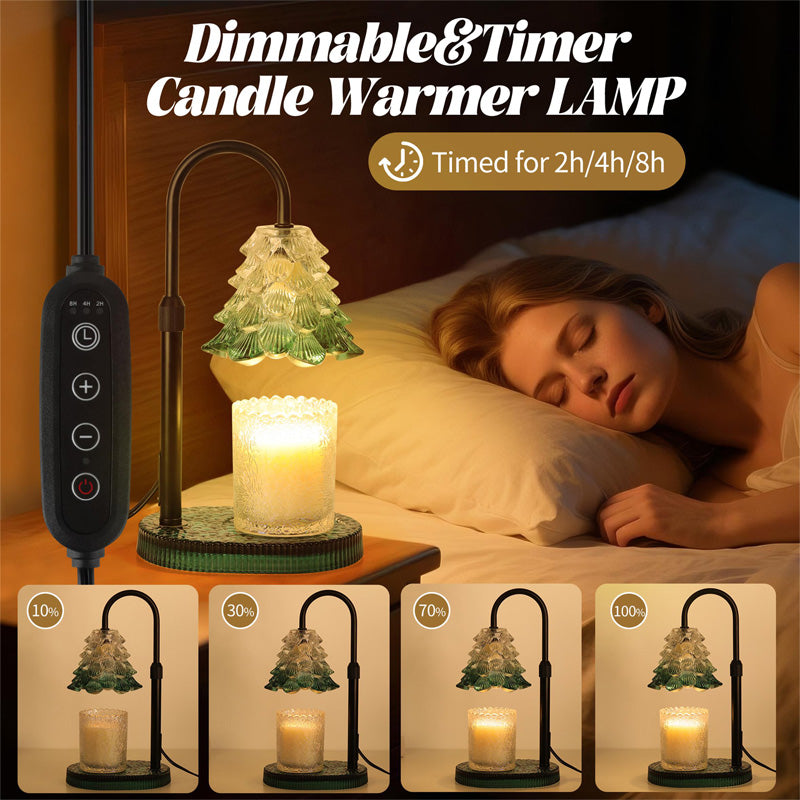 Candle Warmer Lamp With Timer and Dimmer, Adjustable Height