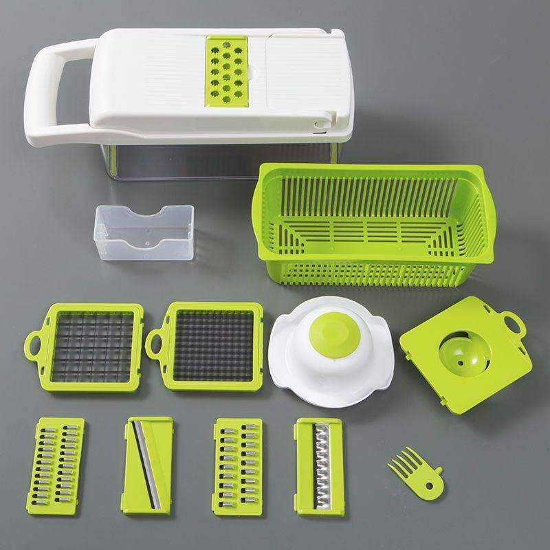 Multifunctional Vegetable Cutter and Spiraliser for Home Kitchens