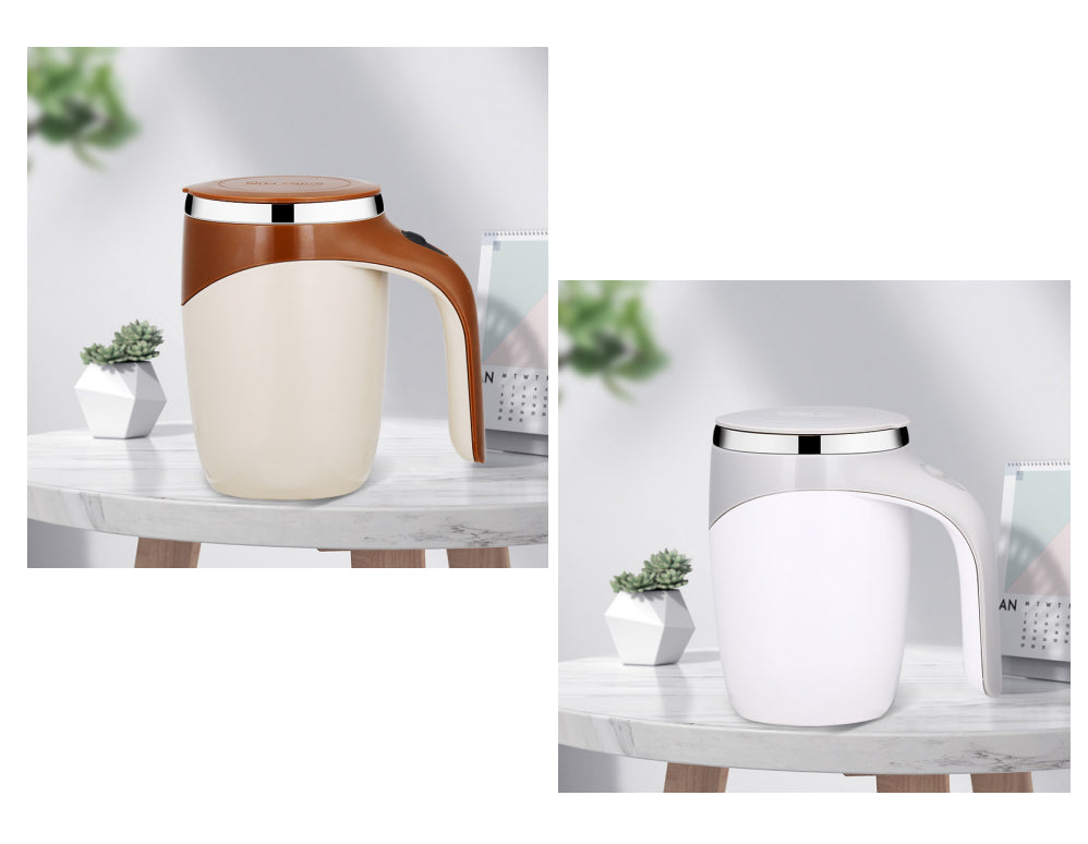 Rechargeable Automatic Stirring Cup For Coffee And Milkshakes