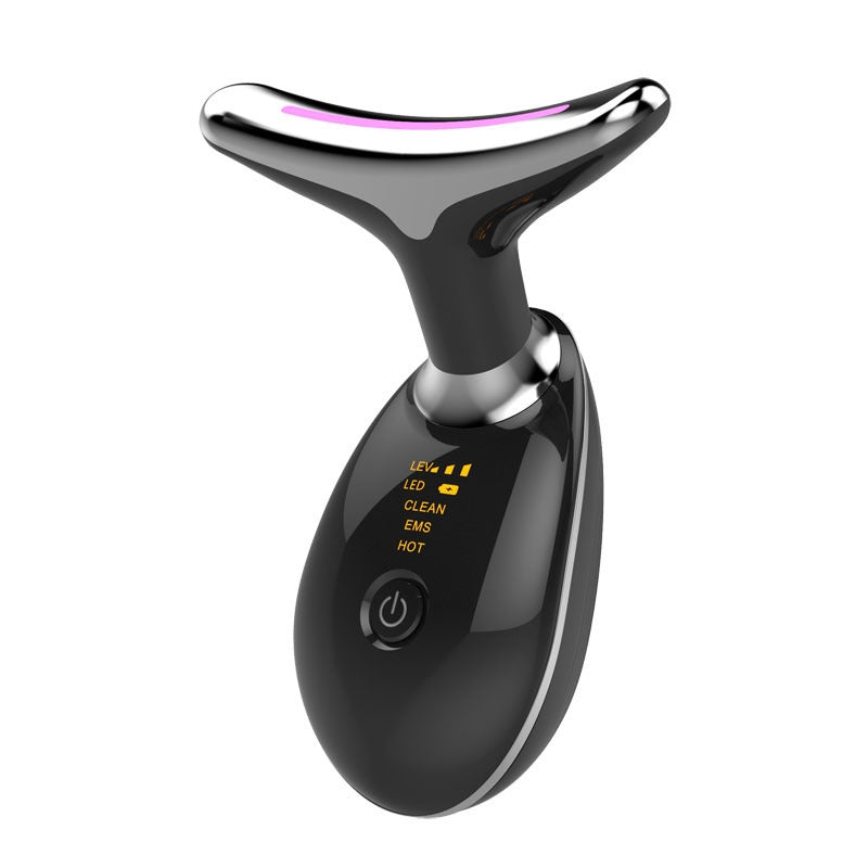 EMS Microcurrent Neck Beauty Device, Warm Massage Tool