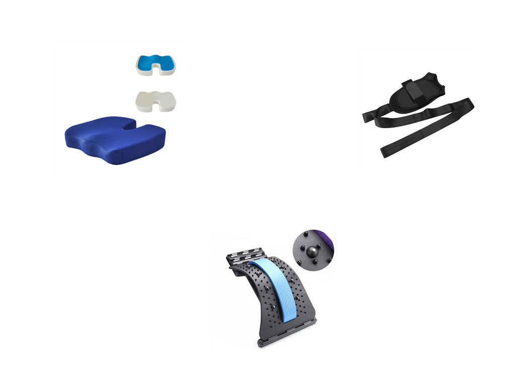Magnetic Lumbar Stretcher Back Support Mat With Pressure Points