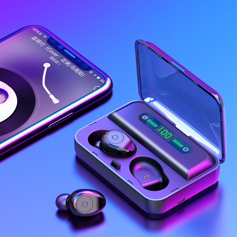 Multifunction Bluetooth Headset with Power Bank and Phone Stand