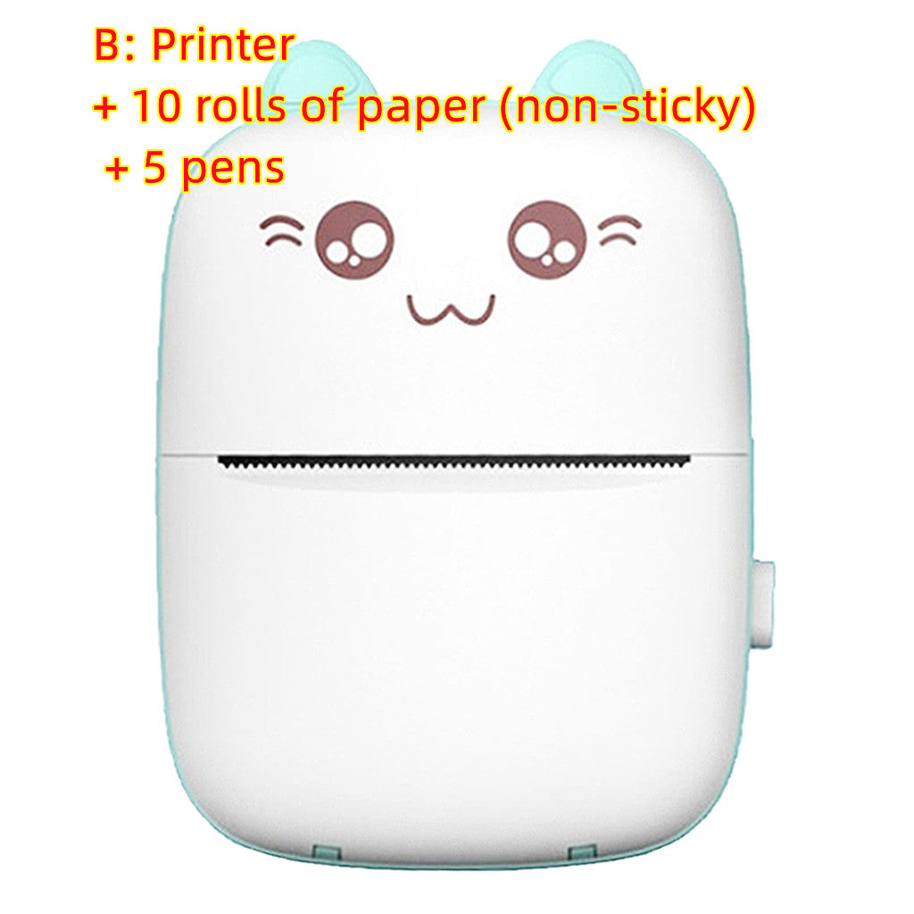 Mini Bluetooth WiFi Pocket Printer For Photos, Notes And Labels