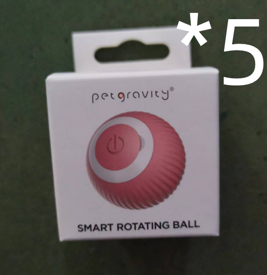 Automatic Rolling Ball Cat Toy With Gravity Rotation
