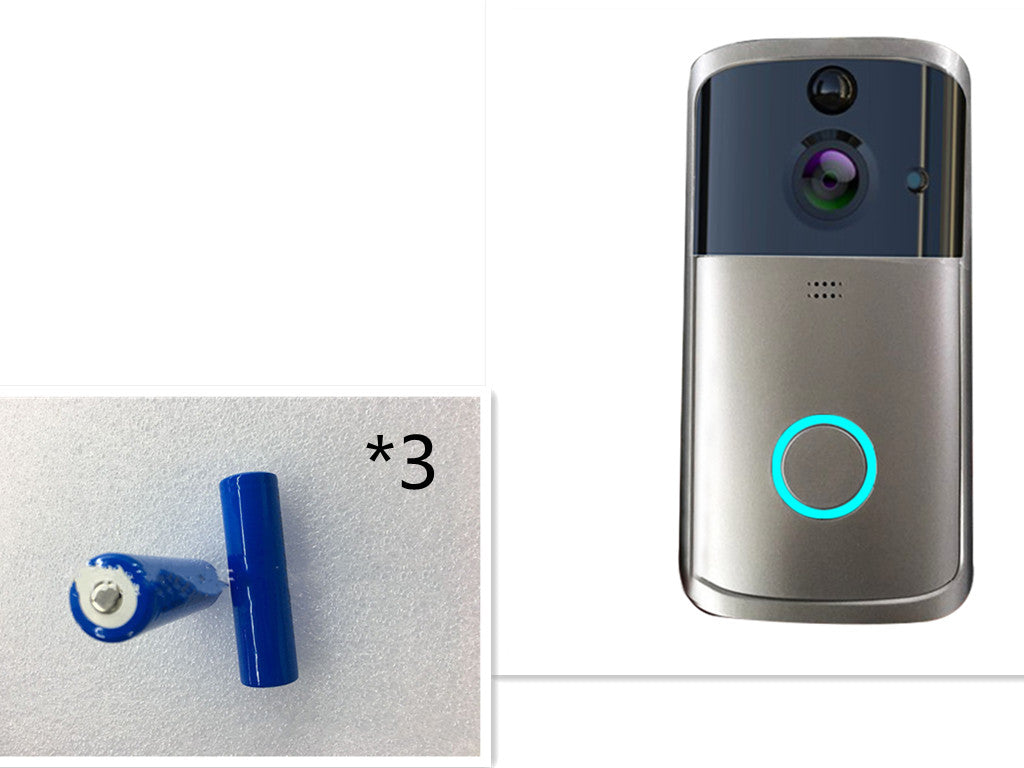 WiFi Video Doorbell Camera with Two-Way Audio and App Alerts