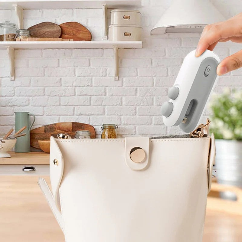 Handheld USB Mini Bag Sealer For Chip Bags and Snacks