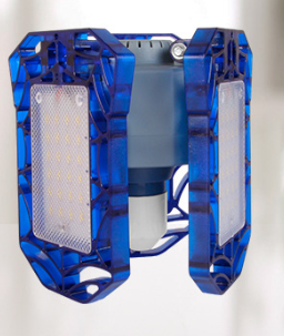 Deformable Garage Light 60W LED Radar Sensor for Warehouse and Home