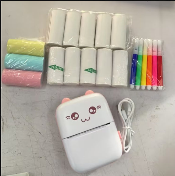 Mini Bluetooth WiFi Pocket Printer For Photos, Notes And Labels