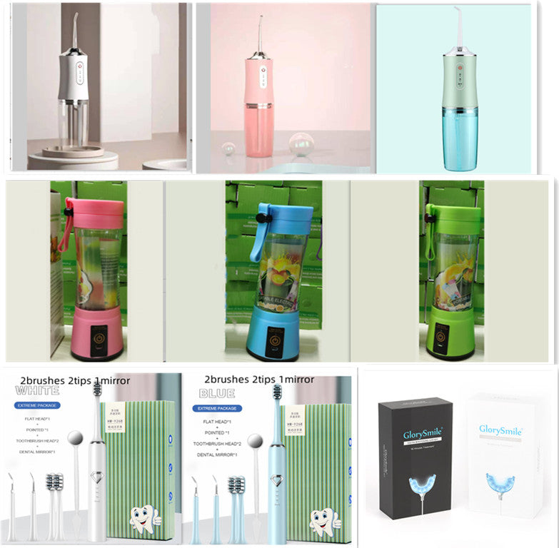 Portable USB Rechargeable Blender With Six Blades For Smoothies