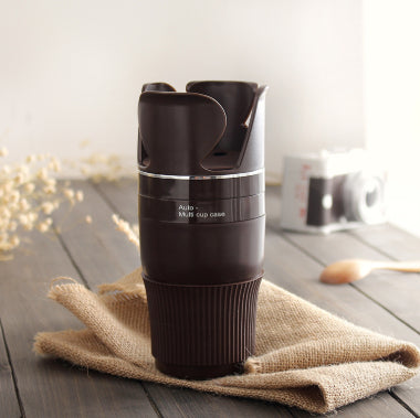 Rotating Car Door Cup Holder for Drinks, Bottles and Cans