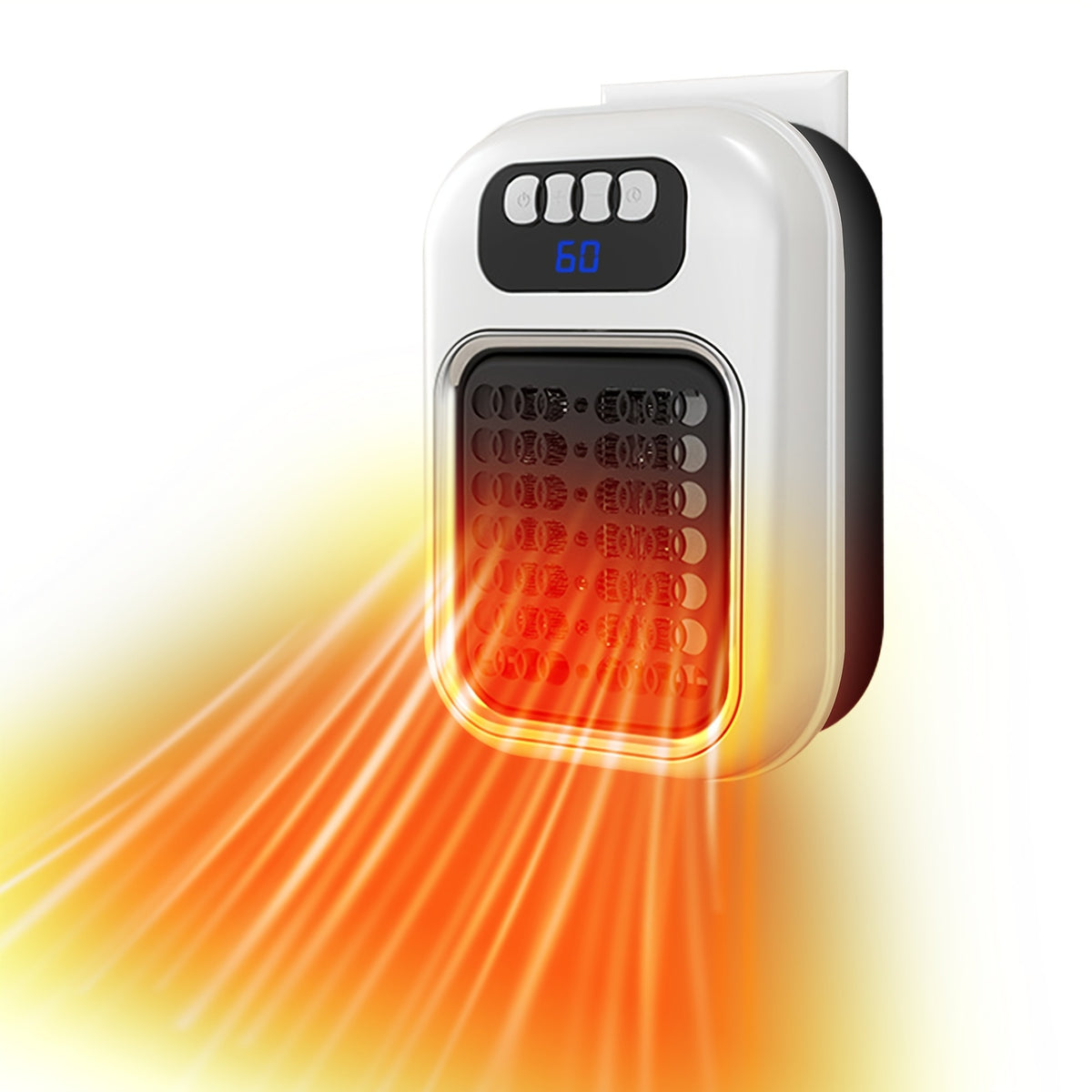 Wall Mounted Electric Heater With Remote, Silent Thermostat