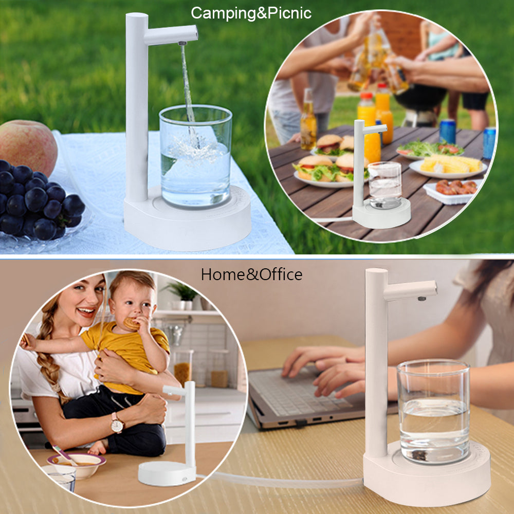 Rechargeable Desktop Water Dispenser For Bottles, Automatic