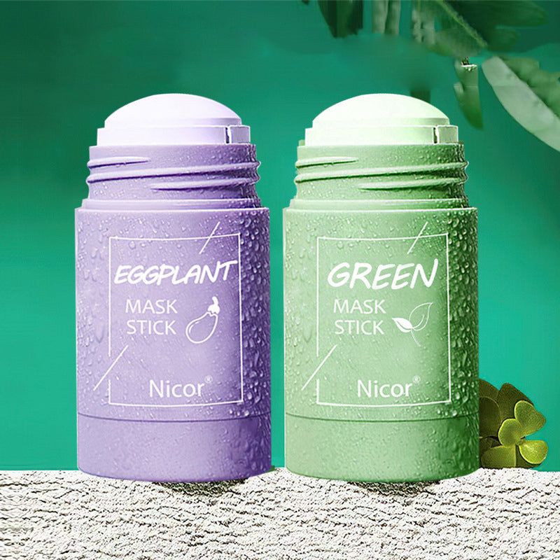 Green Tea Cleansing Clay Mask Stick For Oil Control And Pores