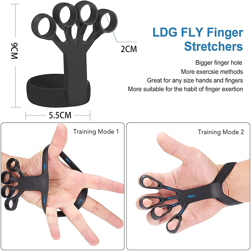 Silicone Finger Strengthening Grip Trainer For Hand Exercise