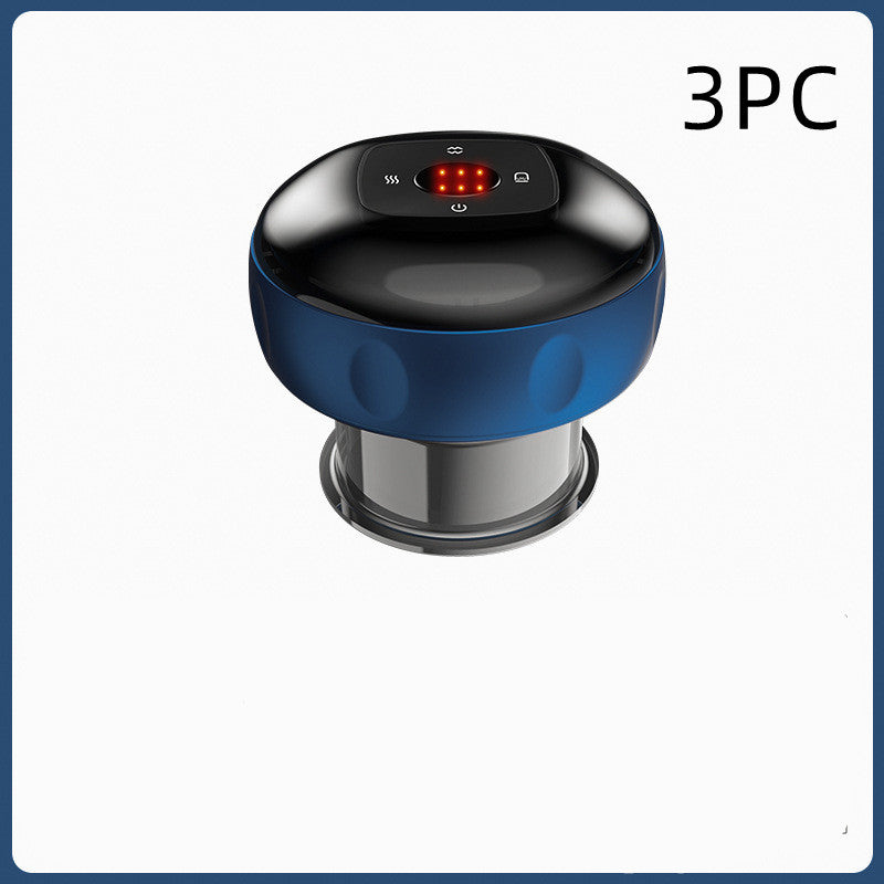 Electric Vacuum Cupping Body Massager With 12 Speeds, USB Charging