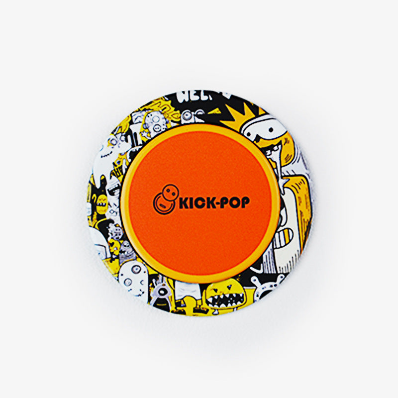 Ultra-Thin Magnetic Phone Ring Holder with Fun Original Designs