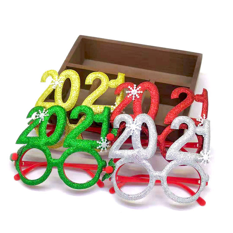 Christmas Light Up Party Glasses Frames for Kids and Adults