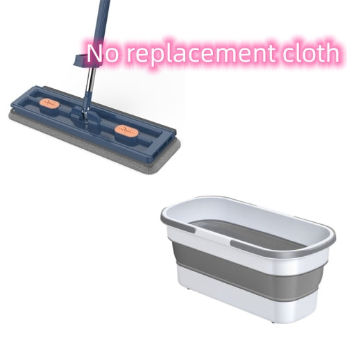 Large Flat Mop with 360 Degree Rotation for All Floor Types