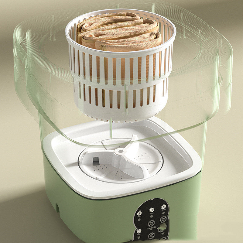 Mini Foldable Portable Washing Machine For Socks And Underwear