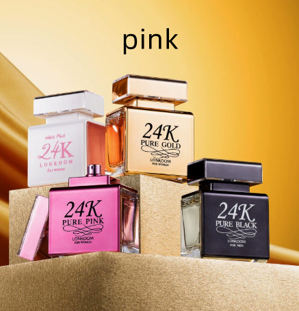 24K Gold Fragrance Perfume In Floral Style With Five Colours