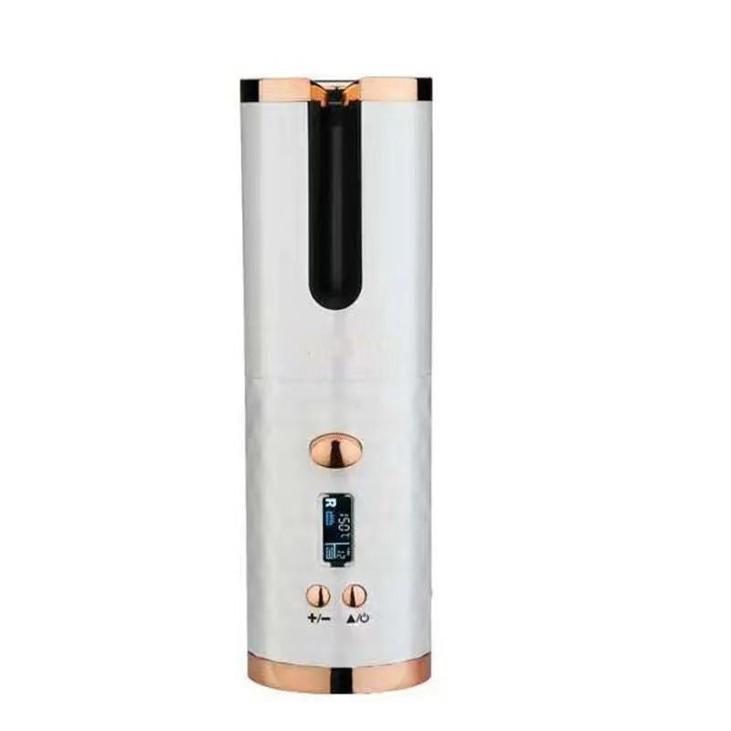 Cordless Automatic Hair Curler, Wireless Rotating Curling Iron