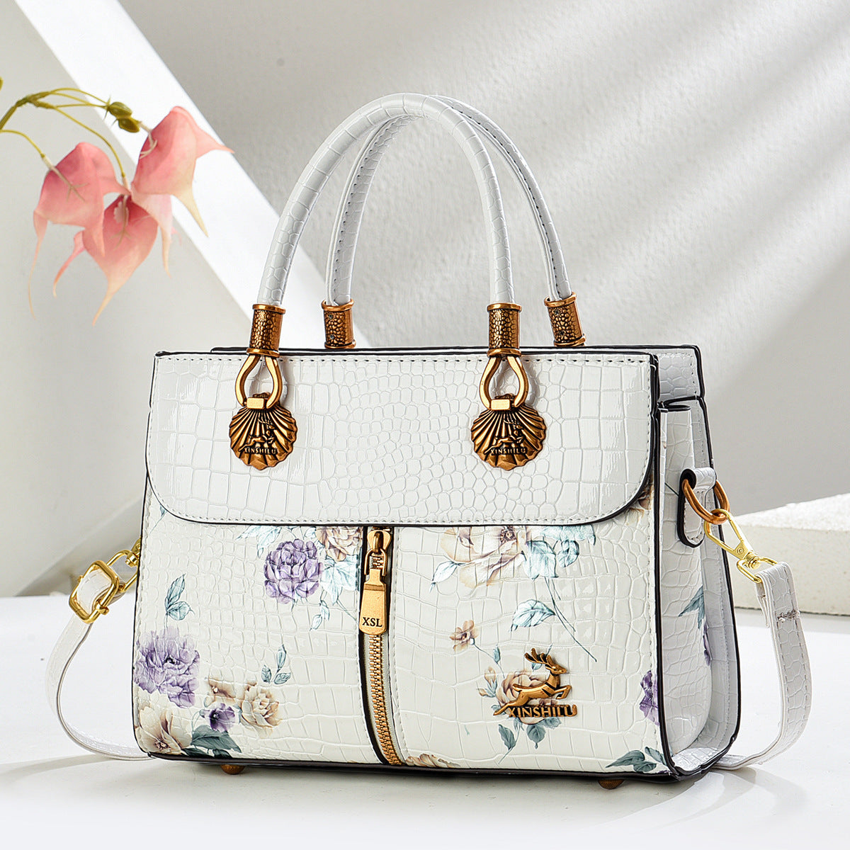 Women's Patterned Shoulder Crossbody Handbag In Many Colours