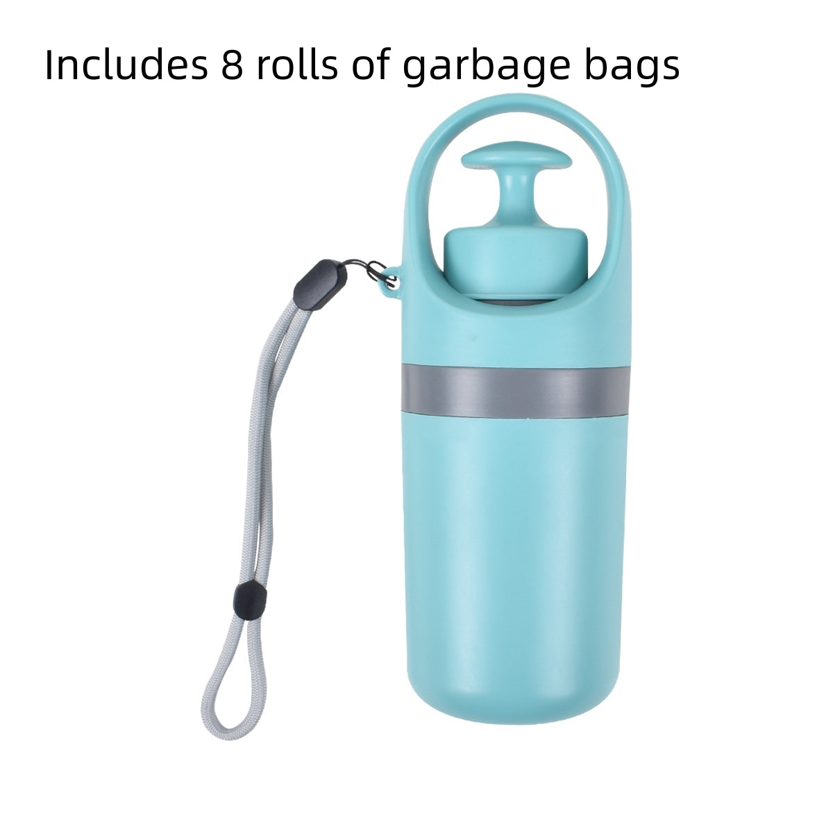 Portable Dog Poop Scooper With Built-In Bag Dispenser
