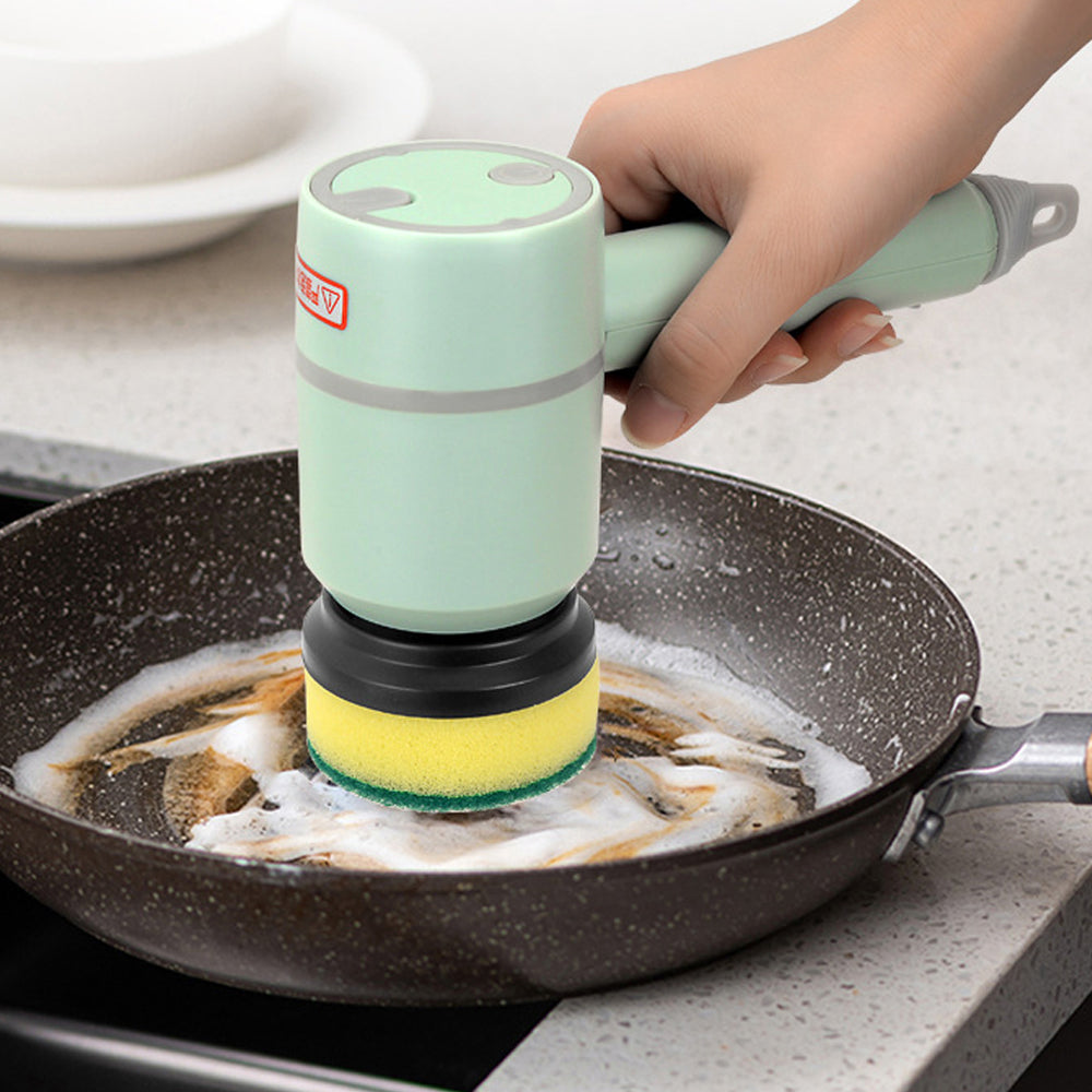 Cordless Electric Cleaning Brush For Dishes, Bathtub And Tiles