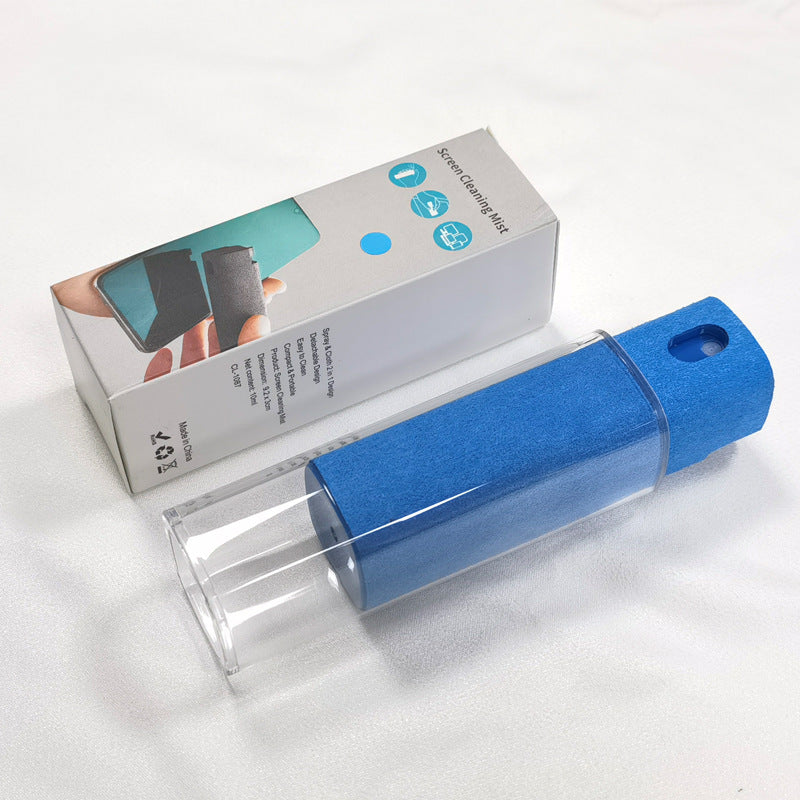 Phone And Laptop Screen Cleaner With Built-In Microfibre Storage