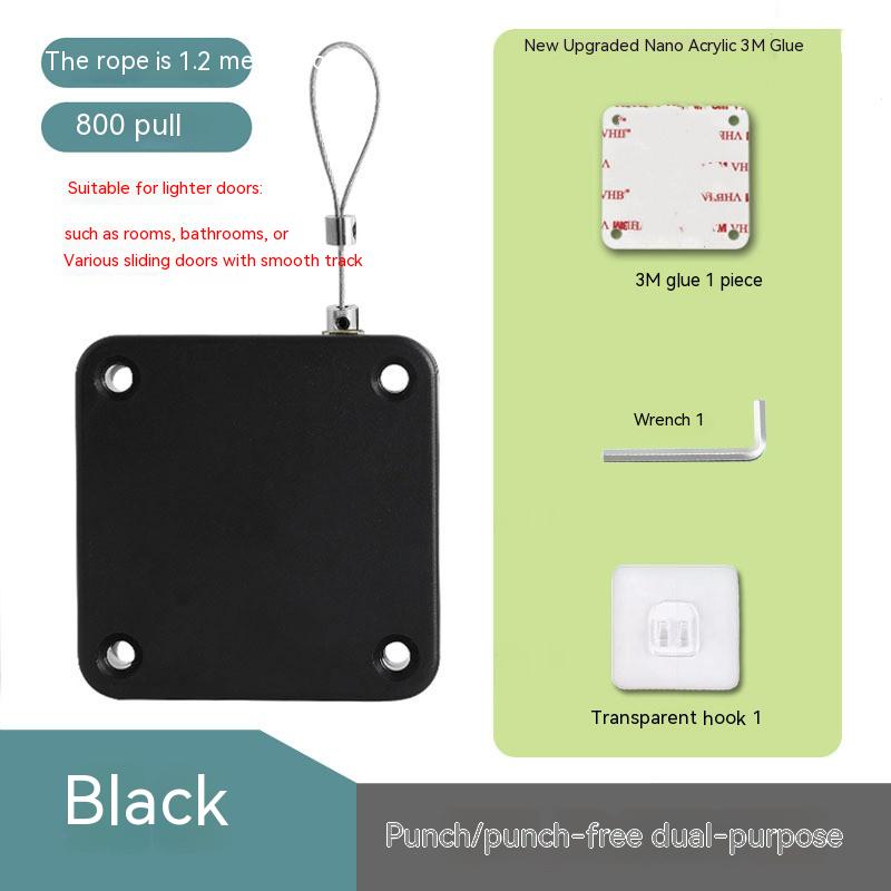 Punch-Free Automatic Door Closer For Glass And Sliding Doors