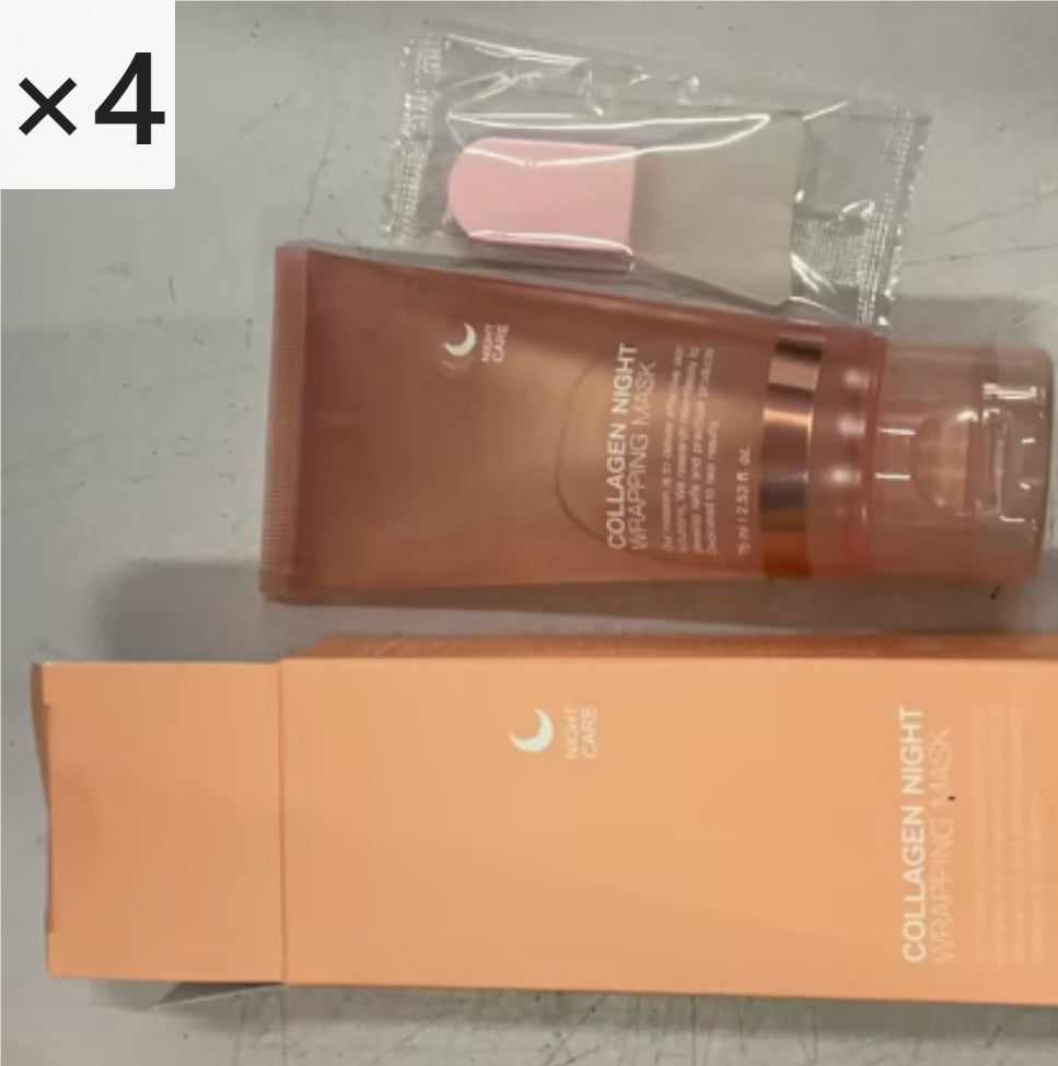 Collagen Tear-Off Night Face Mask For A Smooth, Hydrated Look