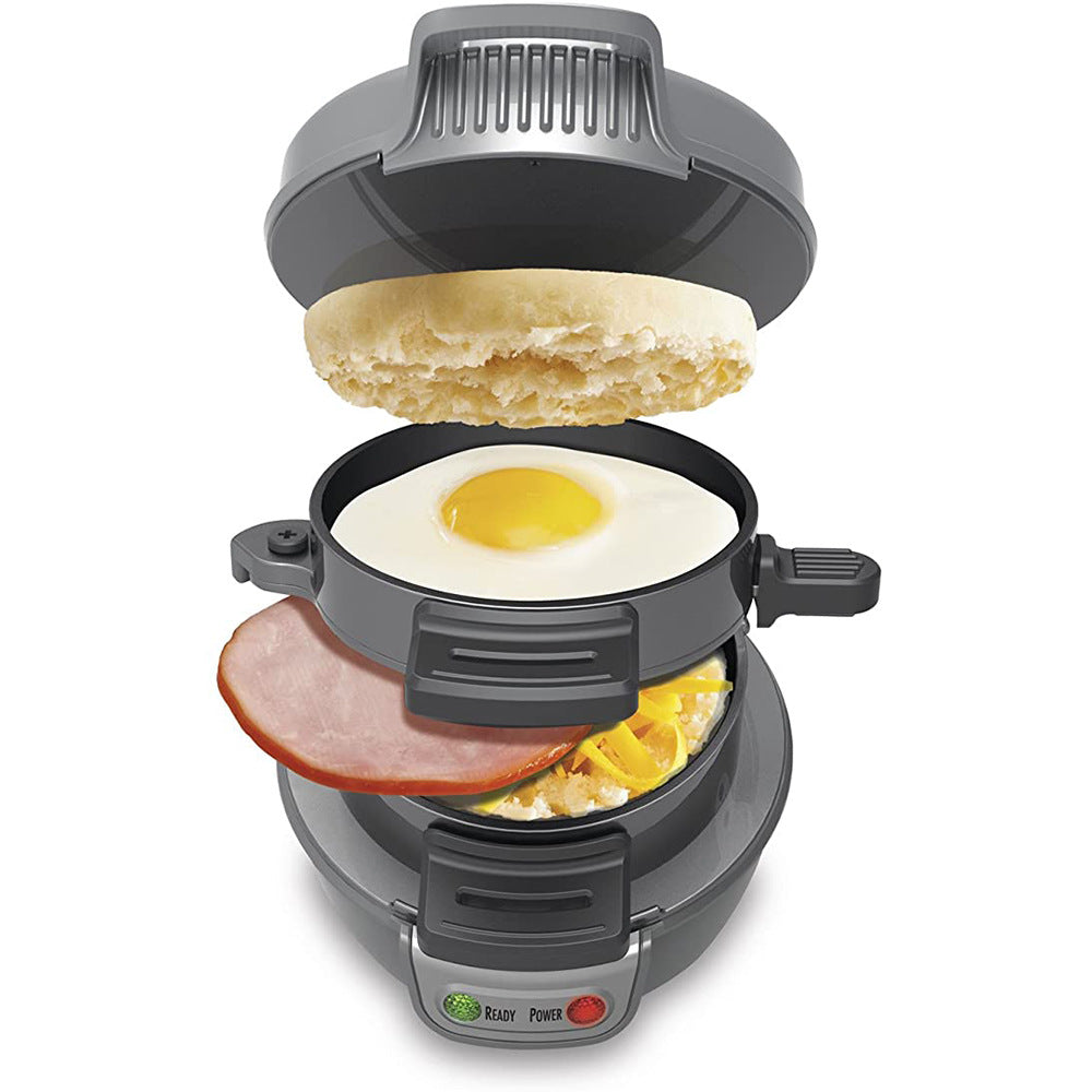 Household Breakfast Sandwich Maker With Egg Cooker Ring