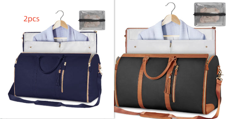 Large Capacity Foldable Travel Duffle Bag, Waterproof Tote