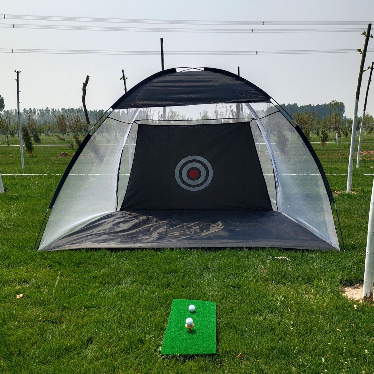 Foldable Golf Practice Net Tent for Garden and Backyard Training