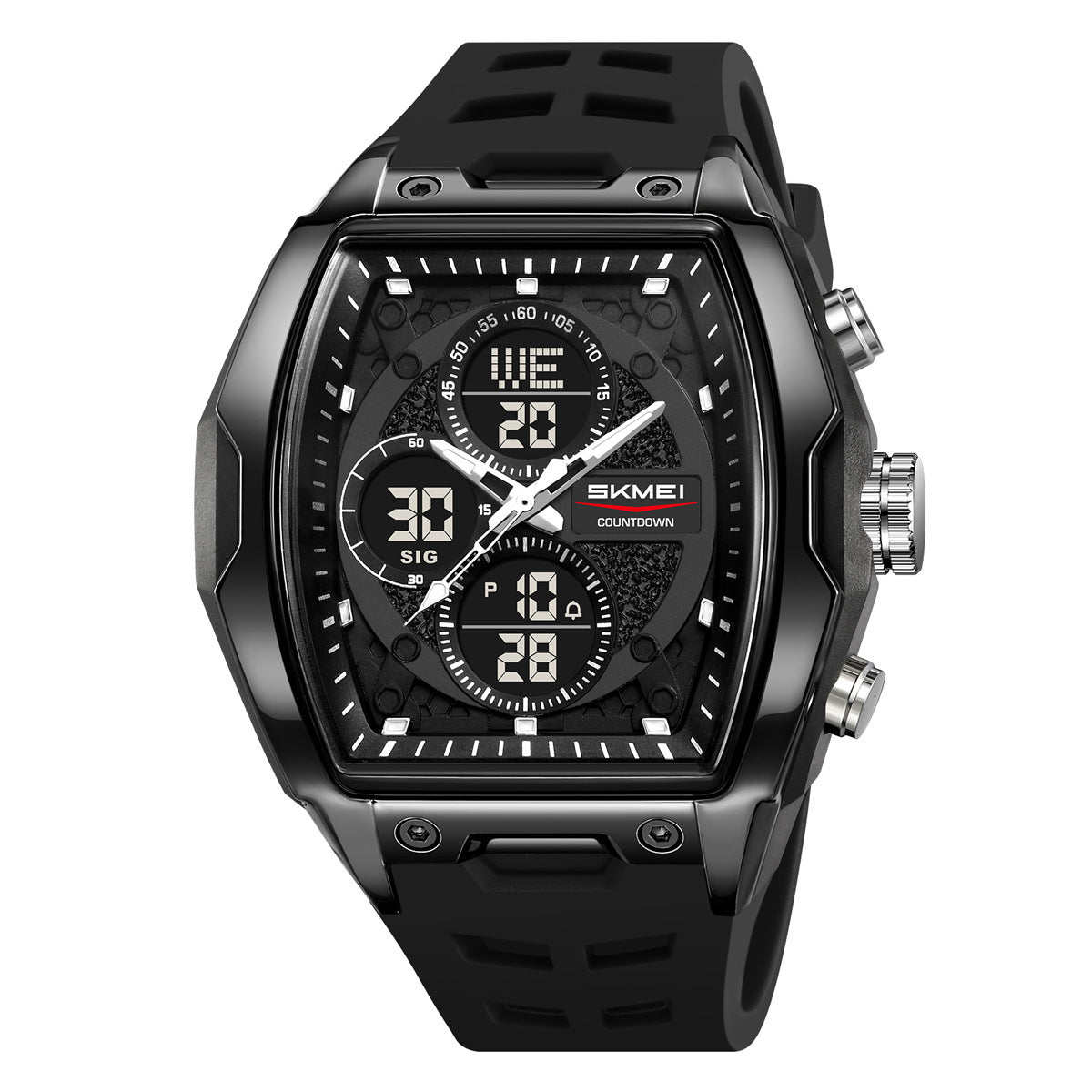 Multicolour Sports Digital Watch with Easy-Read Display for Everyday