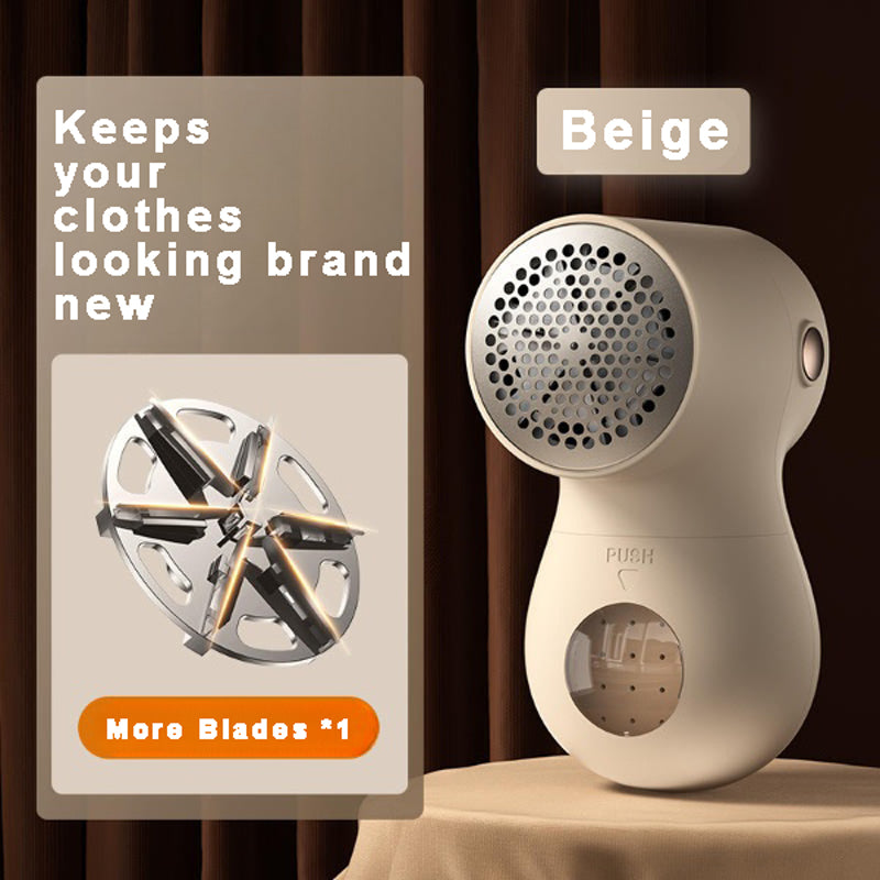 Electric Lint Remover with LED Display and USB Charging