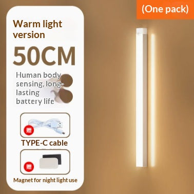 Rechargeable LED Sensor Light Bar, Motion Activated Cabinet Lighting