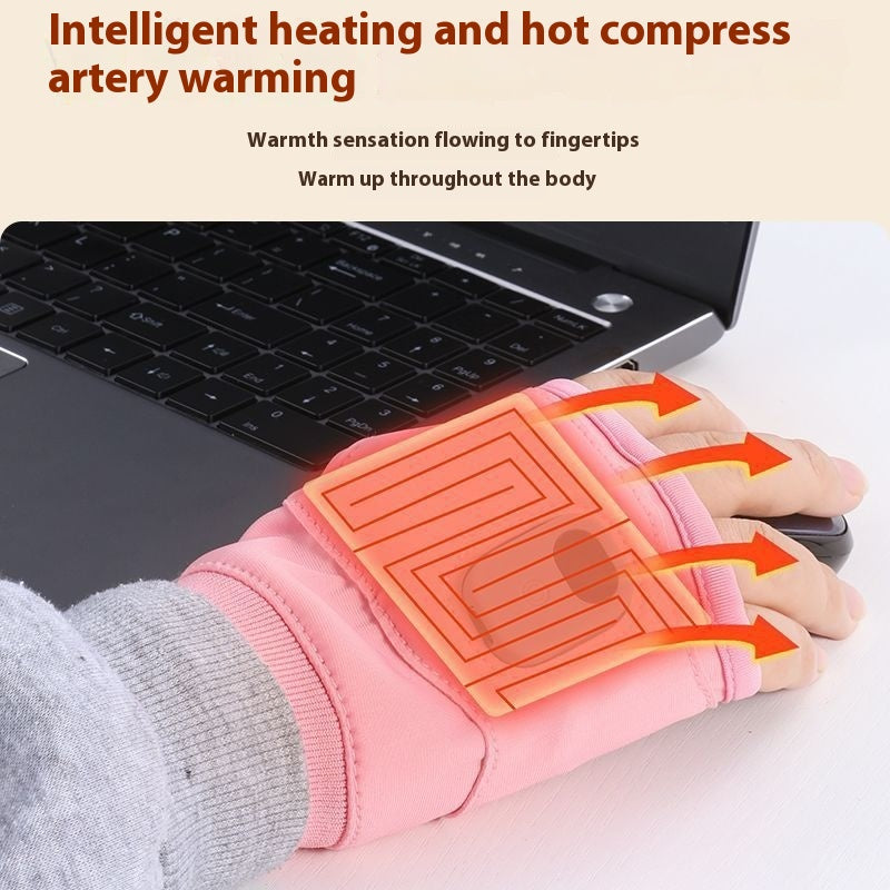USB Rechargeable Heated Gloves, Warm Smart Winter Gloves