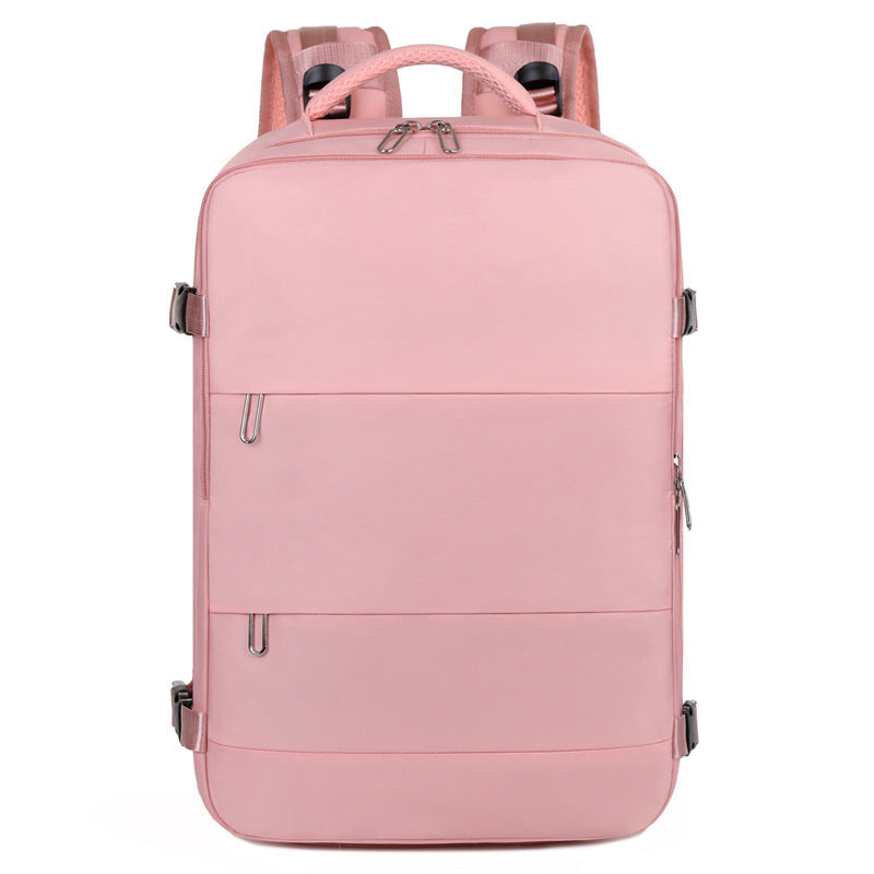 Large Capacity Women's Travel Backpack With Dry And Wet Pocket