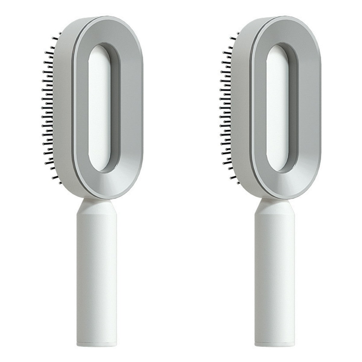 Self-Cleaning Airbag Hair Brush With Scalp Massage, Anti-Static