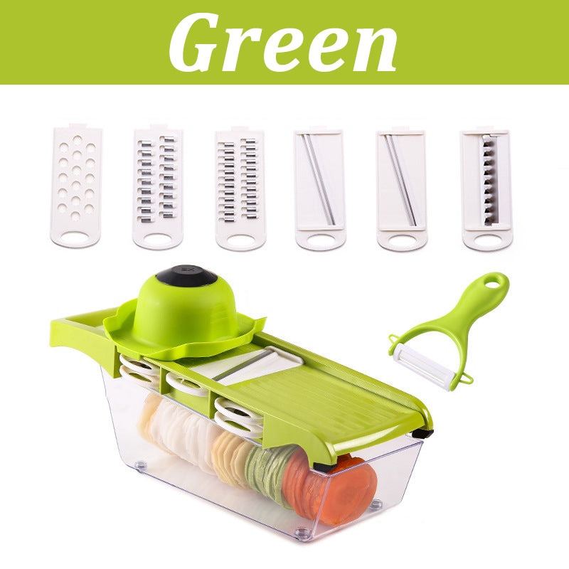 Multifunctional Vegetable Cutter and Spiraliser for Home Kitchens
