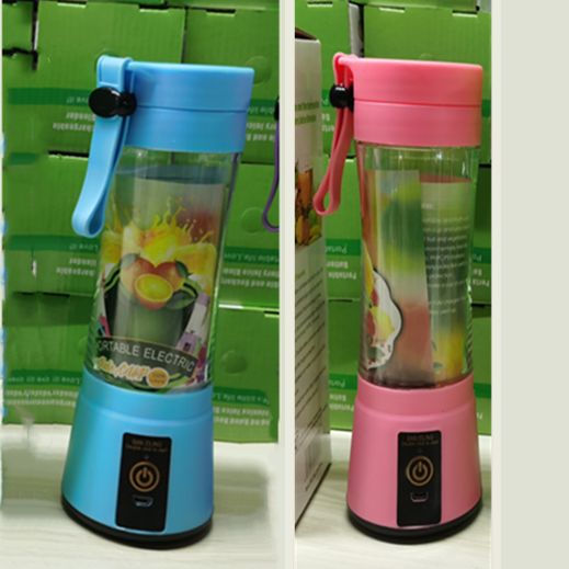 Portable USB Rechargeable Blender With Six Blades For Smoothies