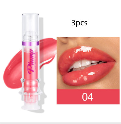 Glossy Tube Lip Gloss, Rich Colour Mirror Finish Liquid