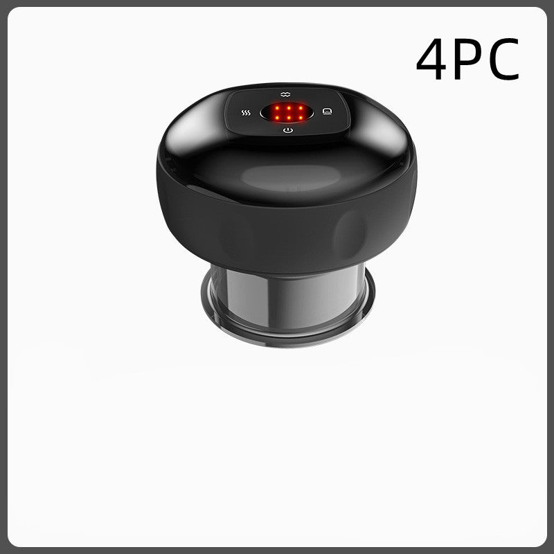 Electric Vacuum Cupping Body Massager With 12 Speeds, USB Charging